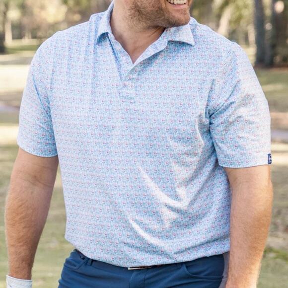Jack Golf Pardy Hardy Polo Sz M - Picture 1 of 11